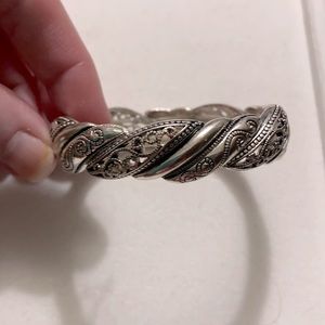 Silver stretch Braclet